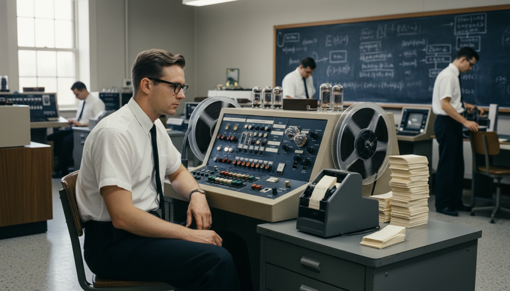 Early artificial intelligence researchers working on symbolic AI systems in the 1960s